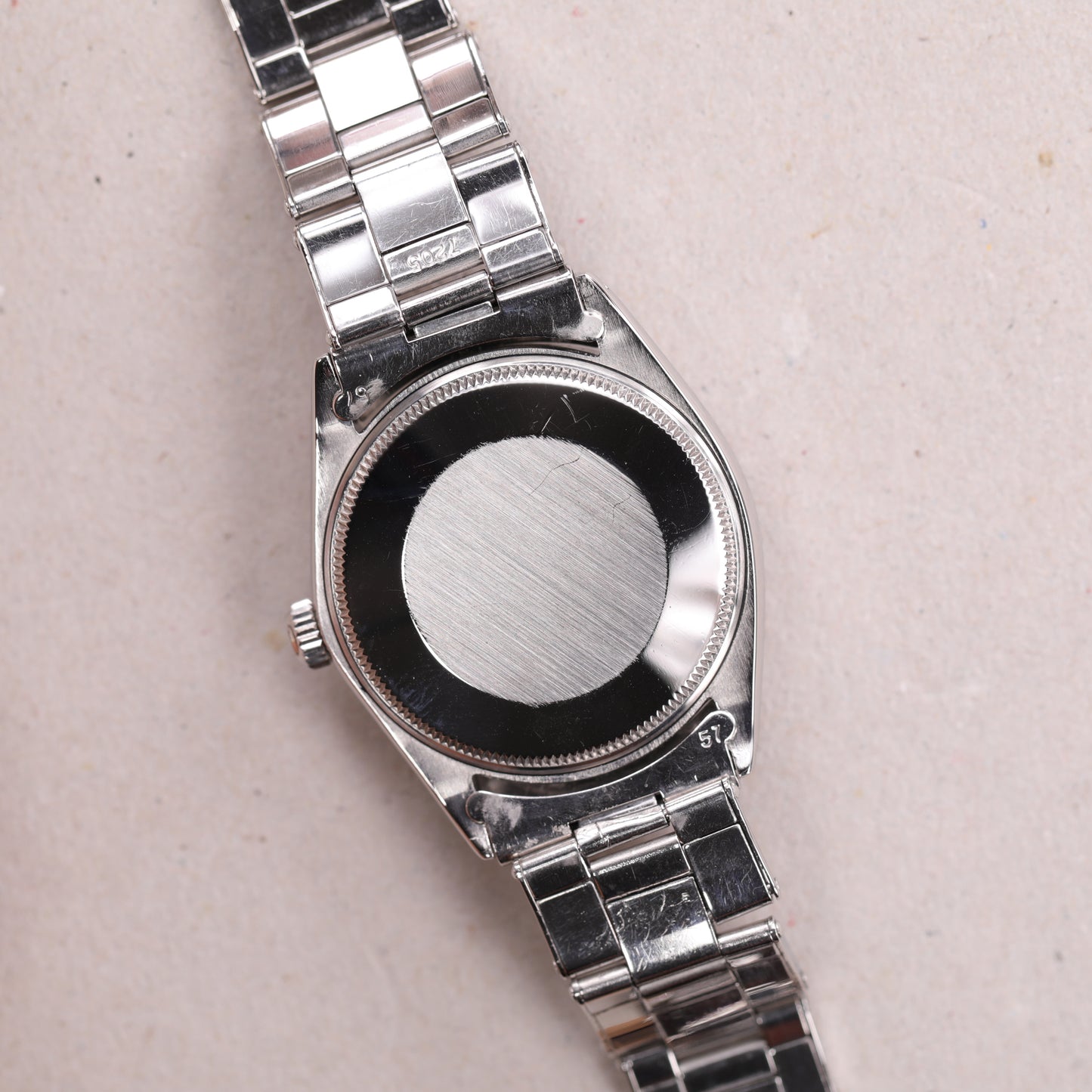 Rolex 1007 | 34 mm | 1968 | Cadran argent | Acier