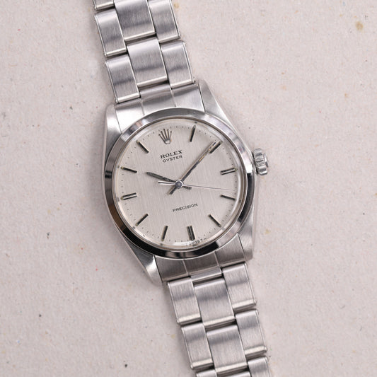 Rolex 6426 | 34 mm | 1967 | Cadran argent | Acier
