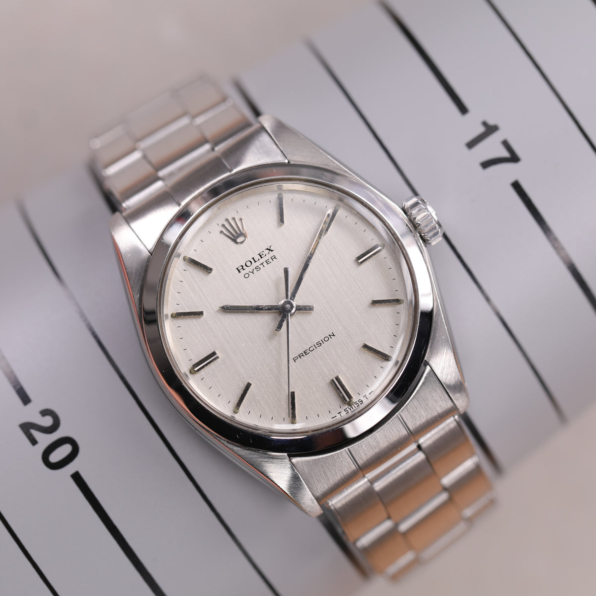 Rolex 6426 | 34 mm | 1967 | Cadran argent | Acier