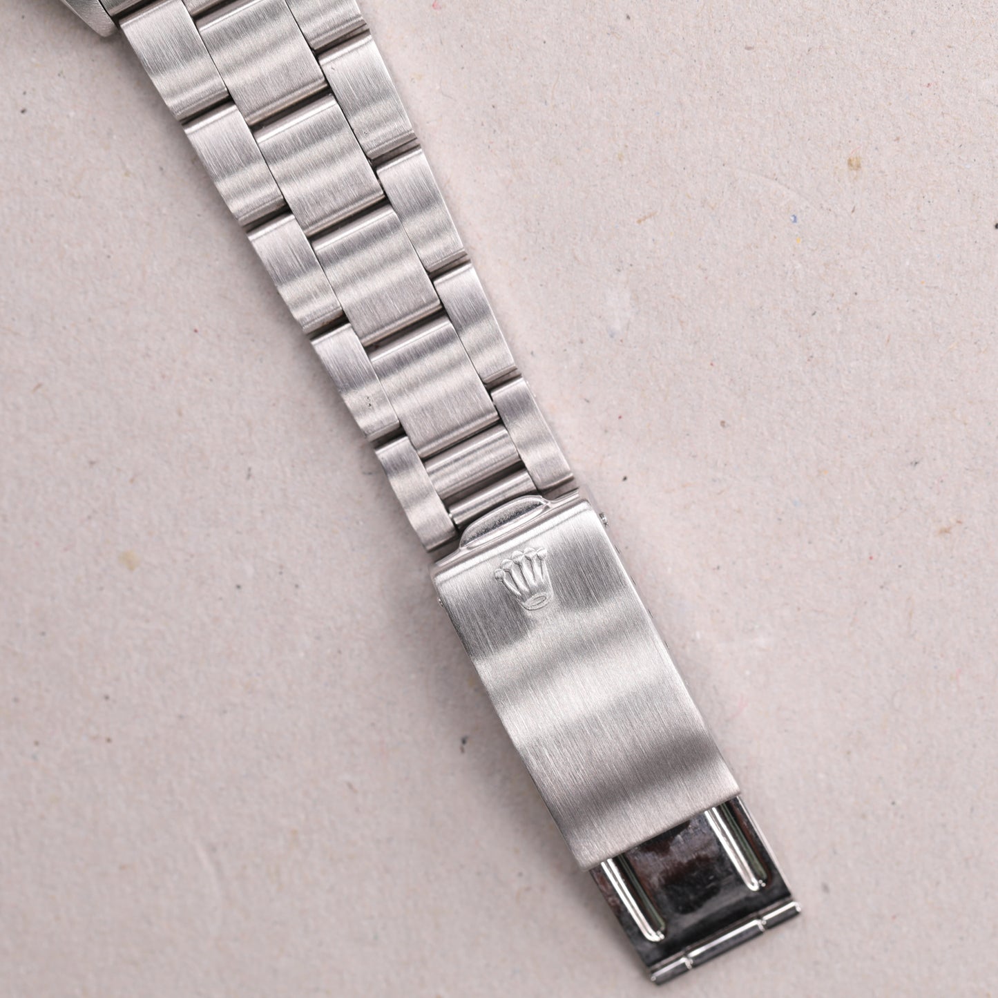 Rolex 14000 | 34 mm | 1991 | Cadran argent | Carte de service Rolex | Acier