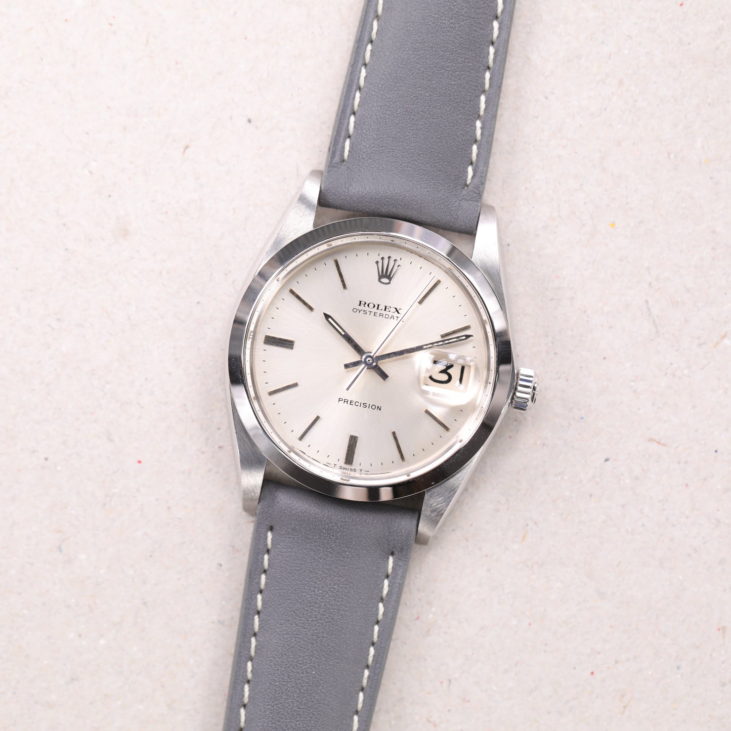 Rolex 6694 | 34 mm | 1967 | Cadran argent | Acier