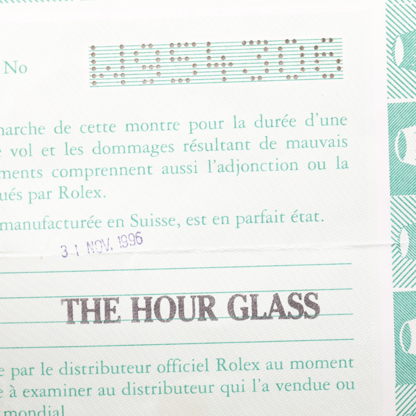 Rolex 14010 | 34mm | 1996 | Cadran argent | Boite & Papiers | Acier