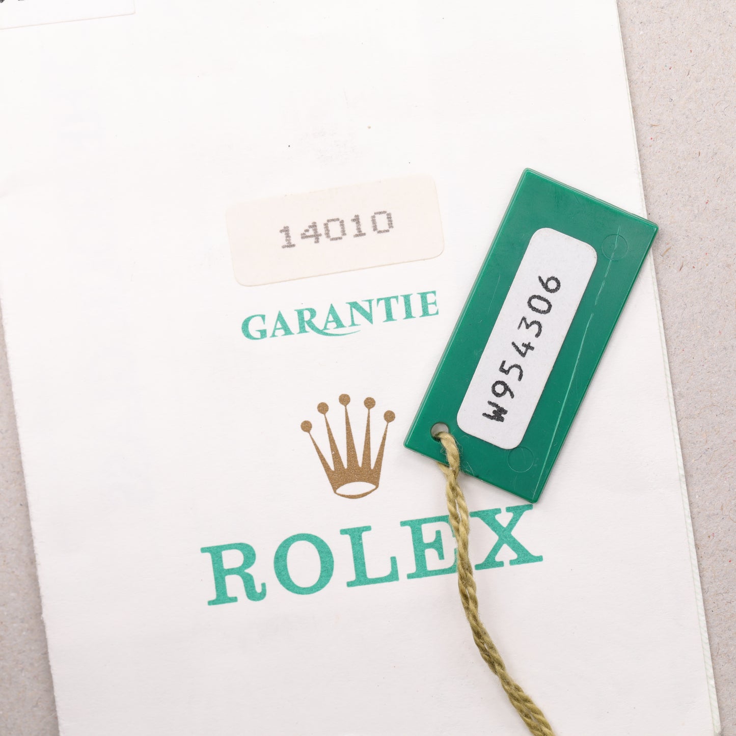 Rolex 14010 | 34mm | 1996 | Cadran argent | Boite & Papiers | Acier