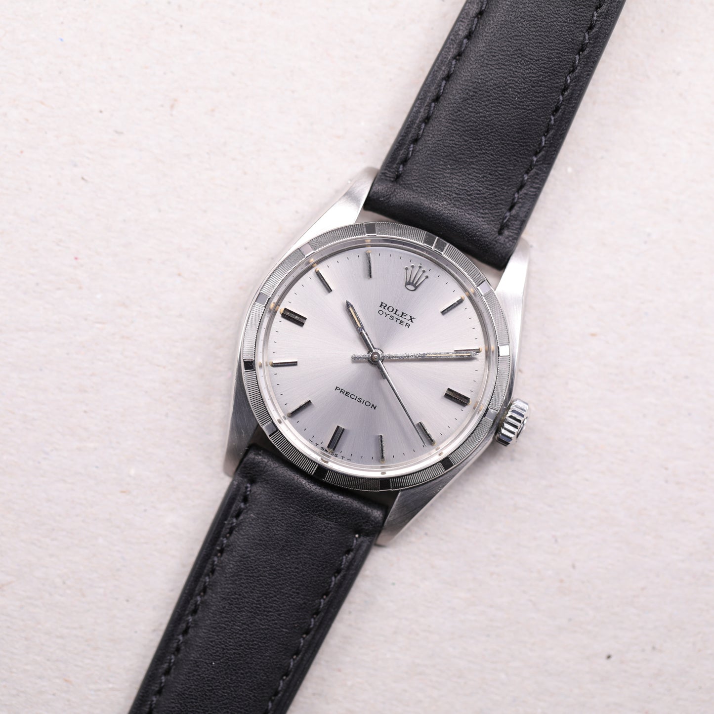 Rolex 6427 | 34 mm | 1973 | Cadran argent | Acier