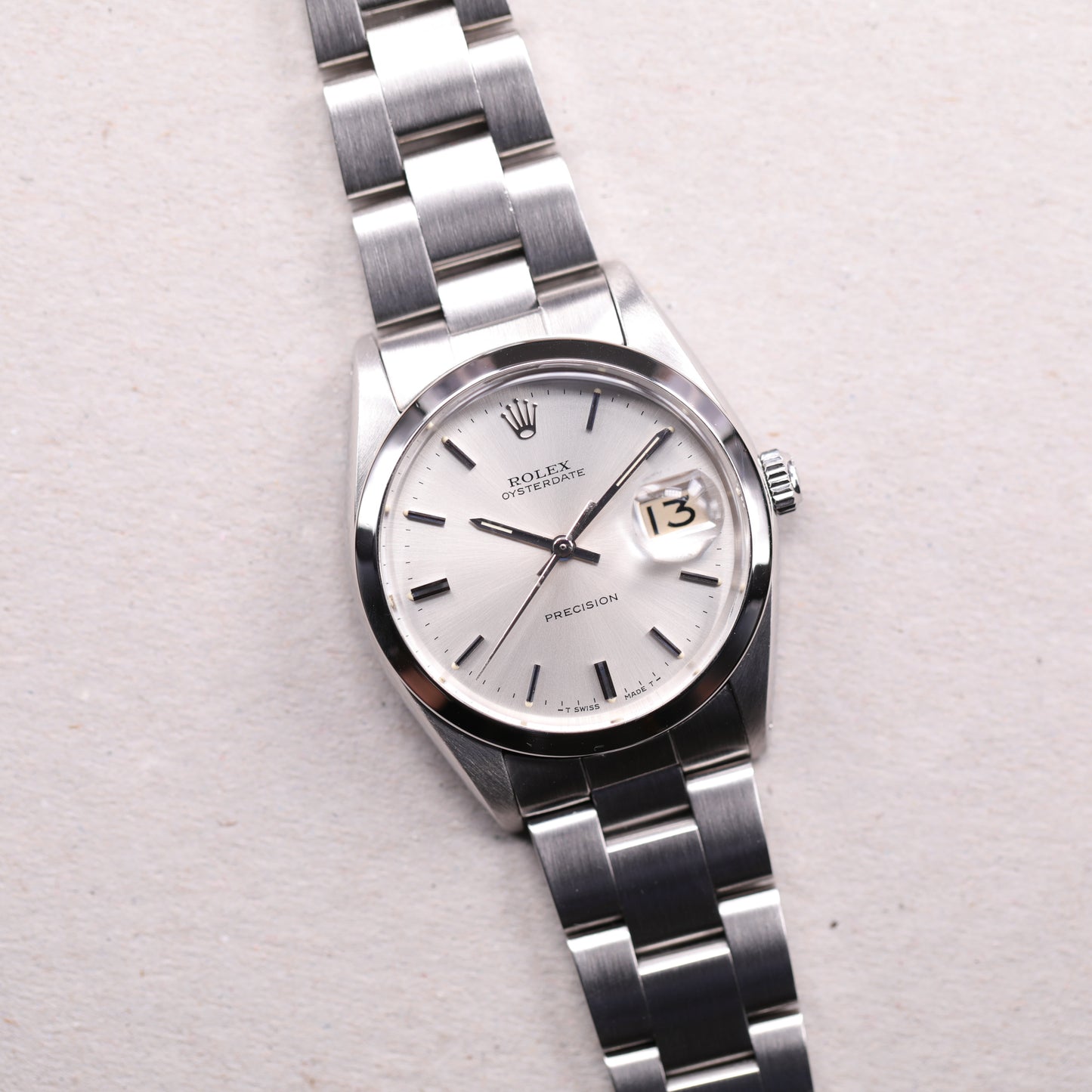 Rolex 6694 | 34 mm | 1966 | Cadran argent | Acier