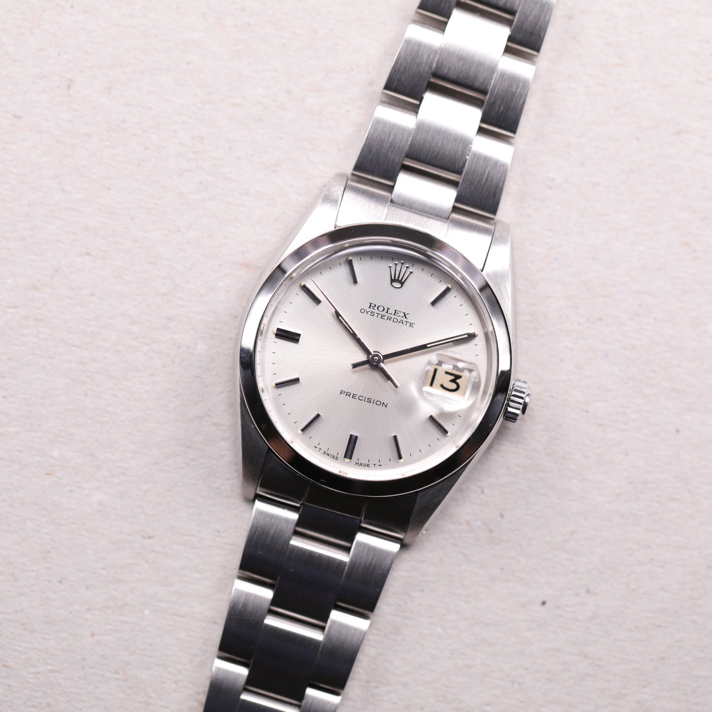Rolex 6694 | 34 mm | 1966 | Cadran argent | Acier