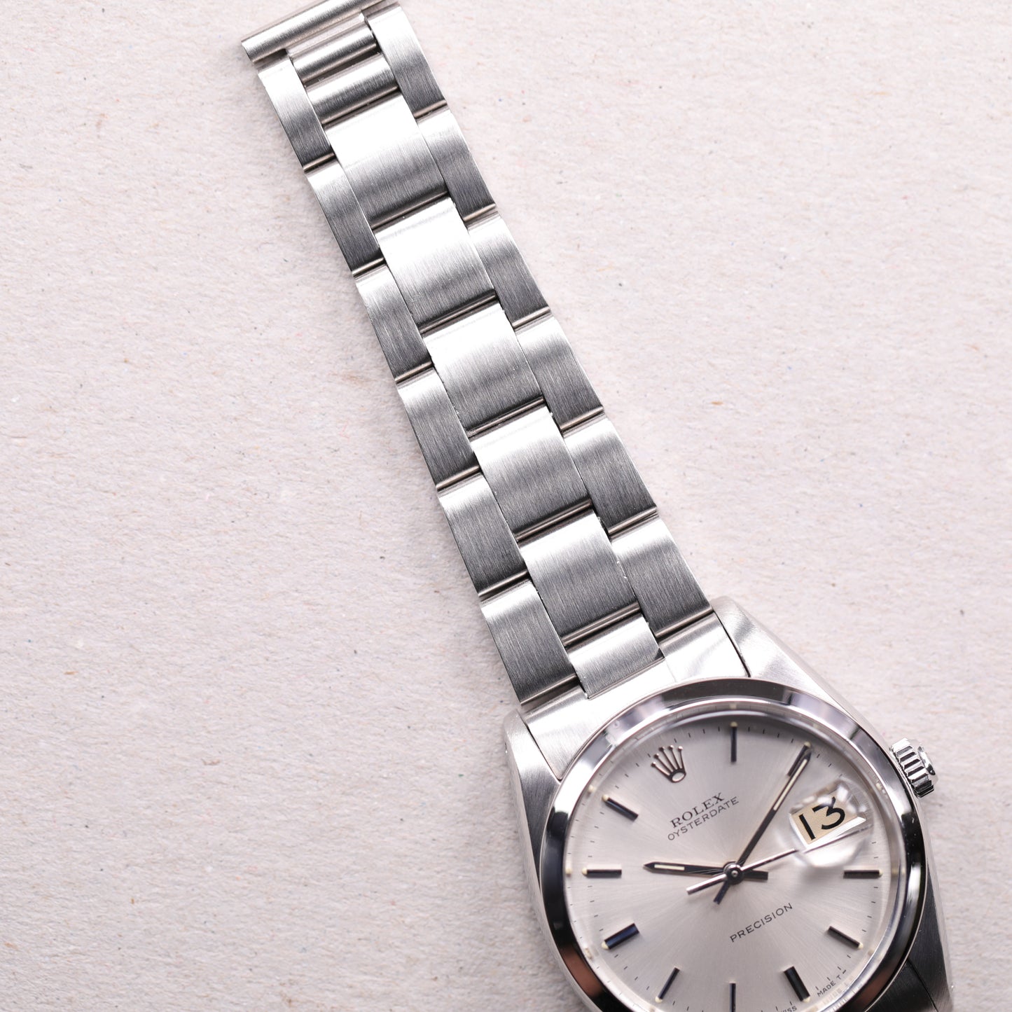 Rolex 6694 | 34 mm | 1966 | Cadran argent | Acier