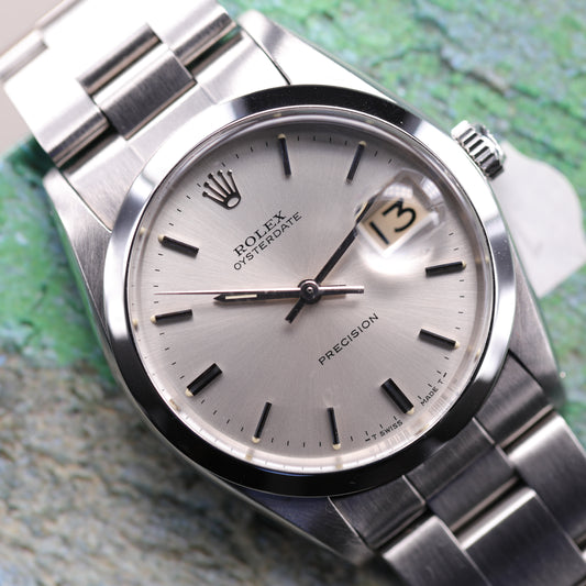 Rolex 6694 | 34 mm | 1966 | Cadran argent | Acier