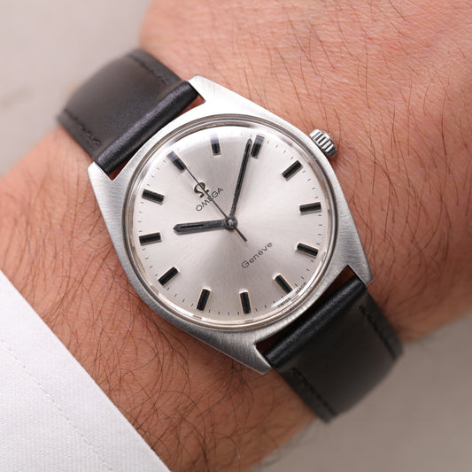 Omega 135.041 | 34mm | 1968 | Cadran argent | Acier