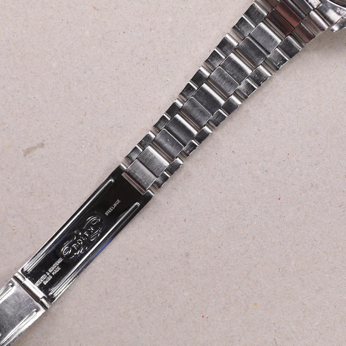 Rolex 1500 | 34 mm | 1969 | Cadran argent "No Lume" | Acier