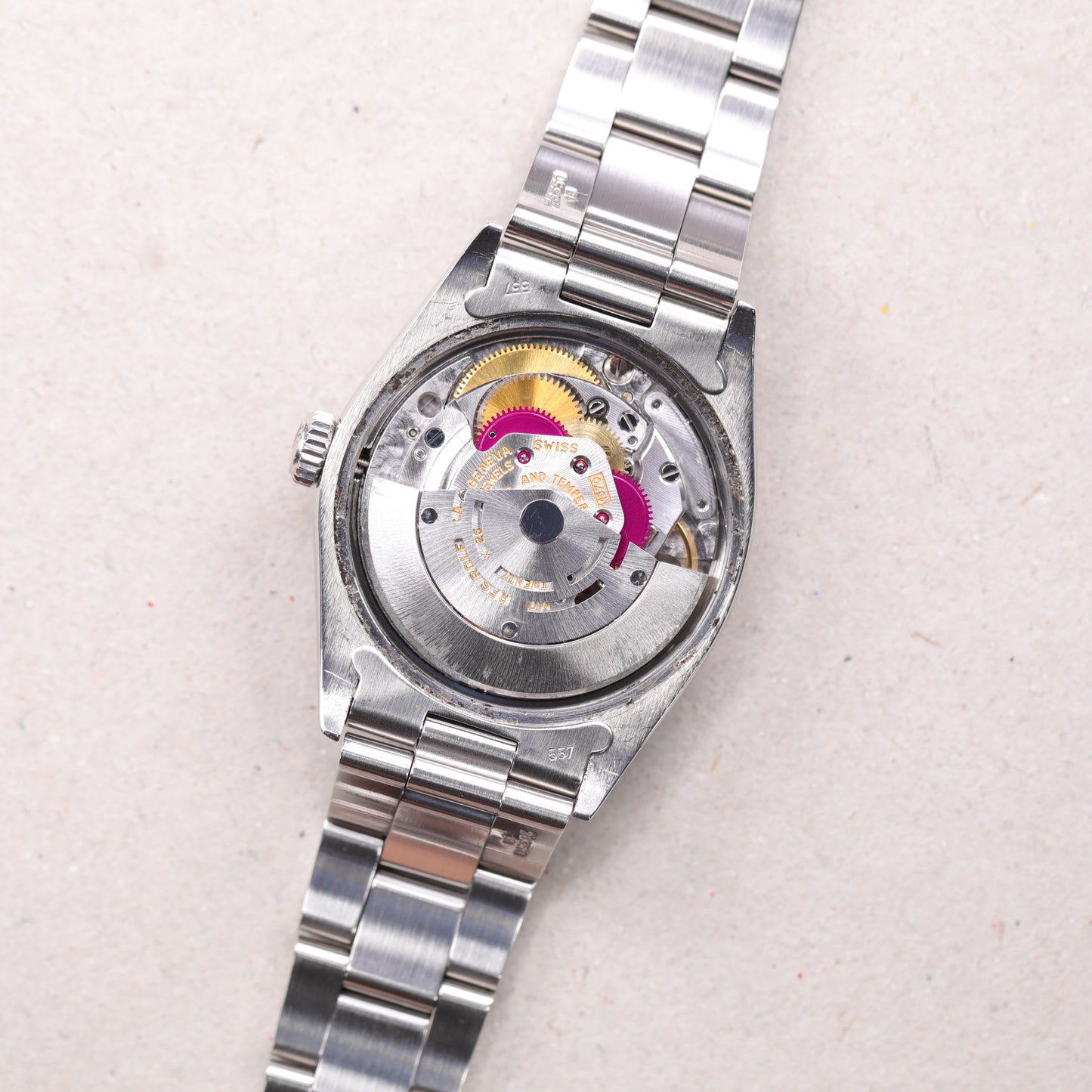 Rolex 1500 | 34 mm | 1974 | Cadran argent lin | Acier