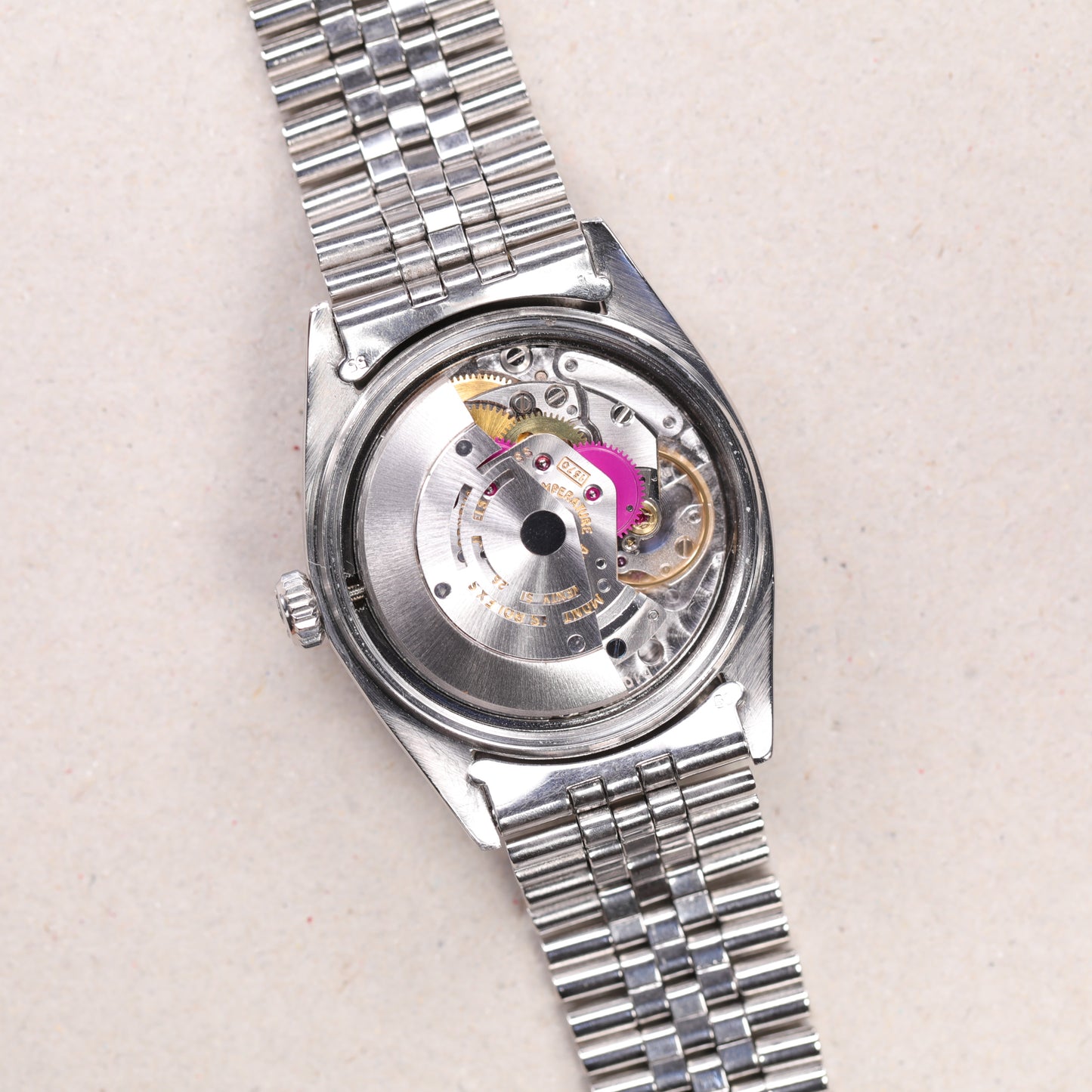 Rolex 1601 | 36 mm | 1972 | Cadran argent | Acier