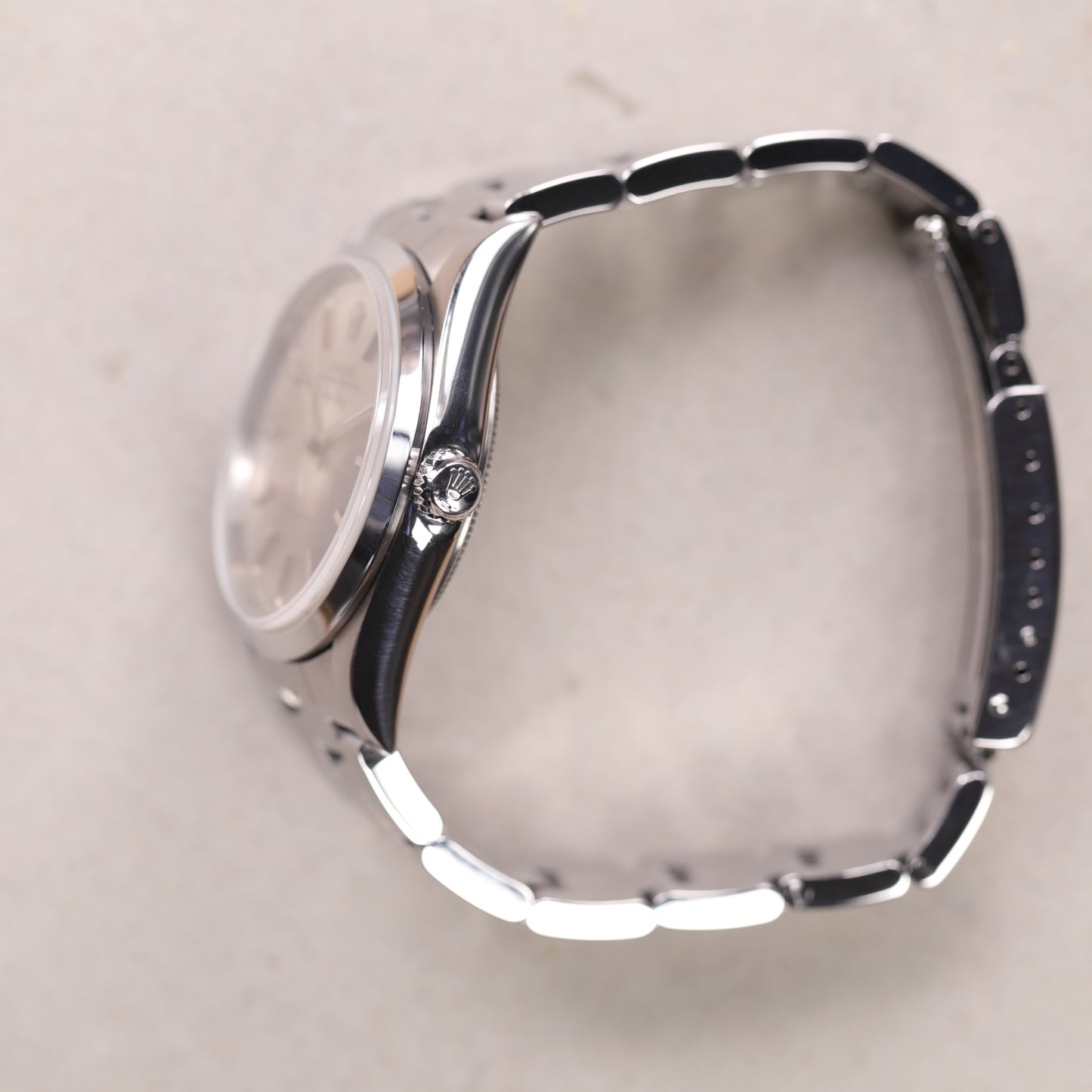 Rolex 14000 | 34mm | 1998 | Cadran Patiné | Écrin Rolex | Acier