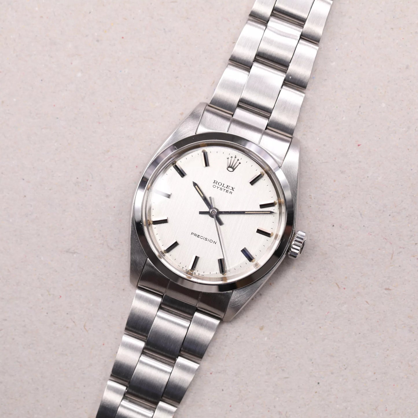 Rolex 6426 | 34 mm | 1971 | Cadran argent lin | Acier