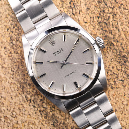 Rolex 6426 | 34 mm | 1971 | Cadran argent lin | Acier