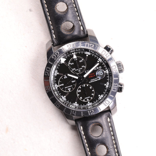 Chopard 8992 | 42mm | 2011 | Cadran noir | Garantie d'origine | Acier