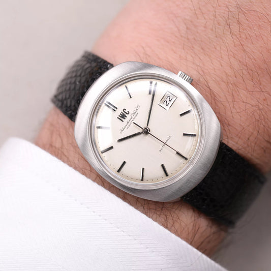 IWC Automatic C8541B | 35 mm | CIRCA 1970 | Cadran beige | Acier