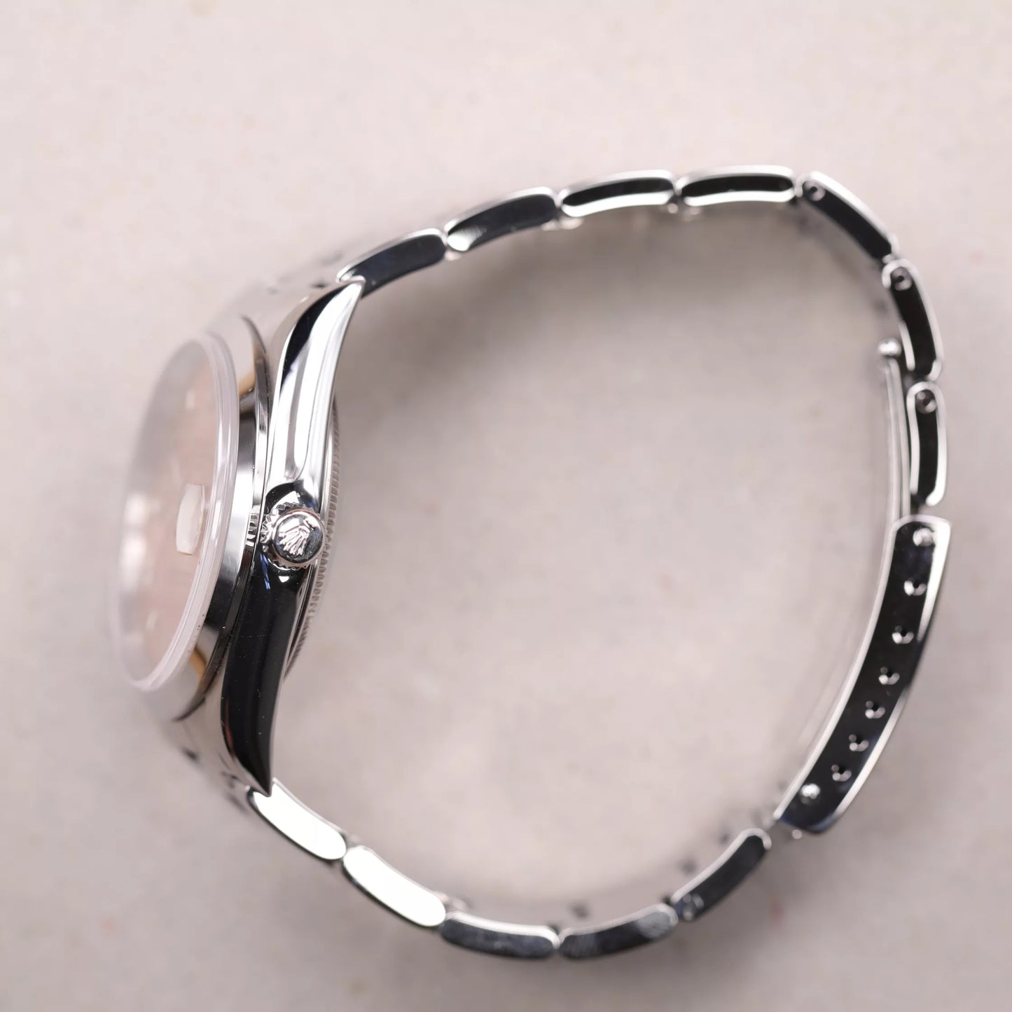 Rolex 15200 | 34 mm | 1998 | Cadran rose | Acier
