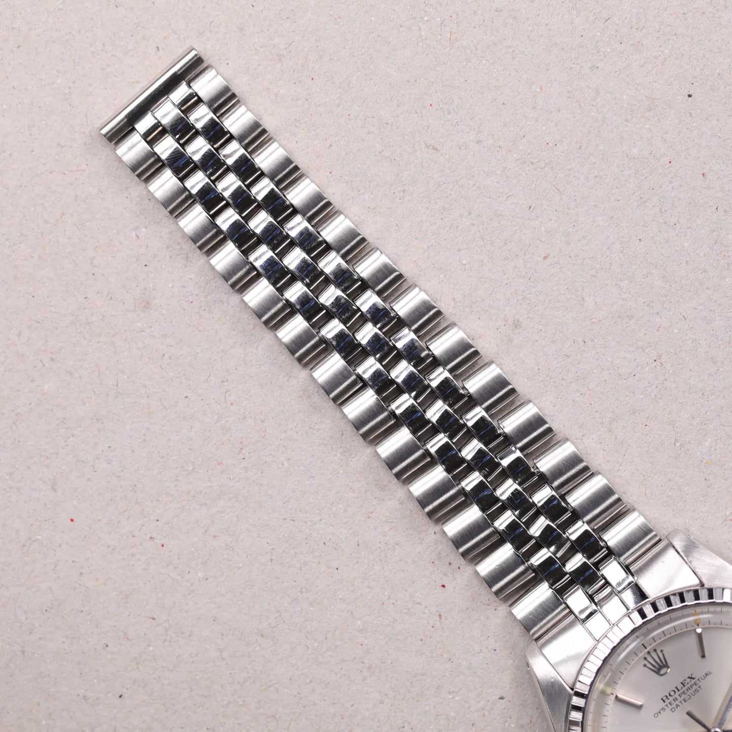 Rolex 1603 | 36 mm | 1973 | Cadran argent | Écrin Rolex | Acier