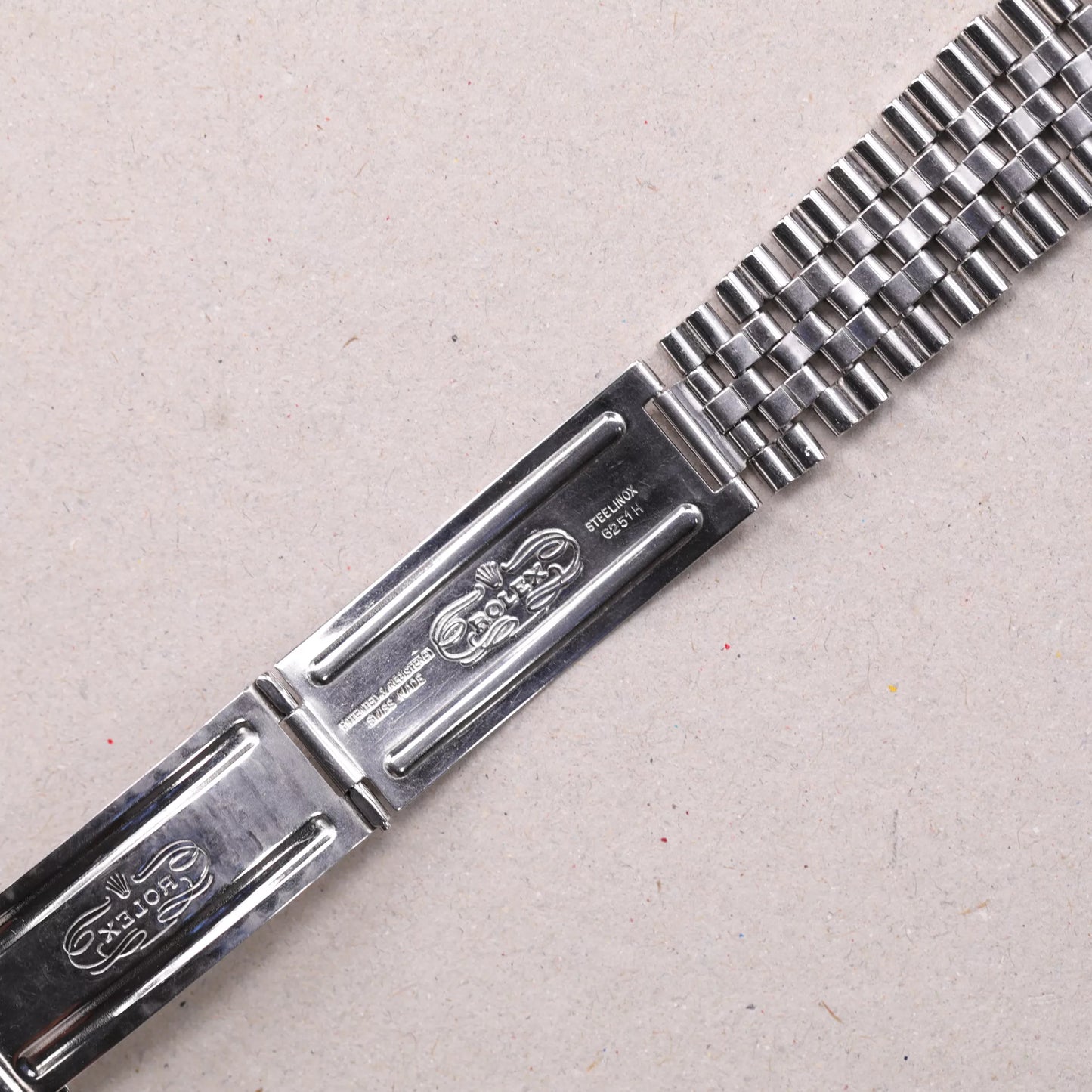 Rolex 1603 | 36 mm | 1973 | Cadran argent | Écrin Rolex | Acier