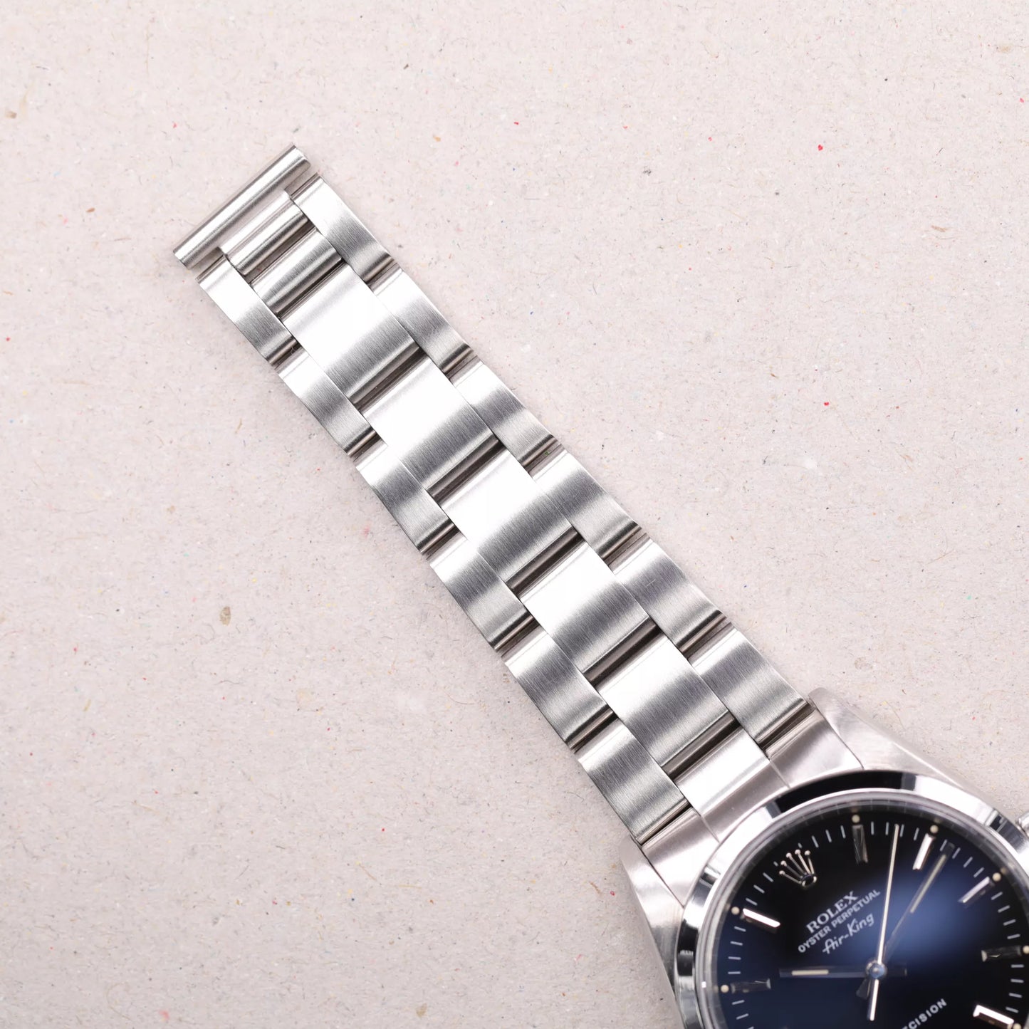 Rolex 14000 | 34 mm | 1990 | Cadran noir | Acier