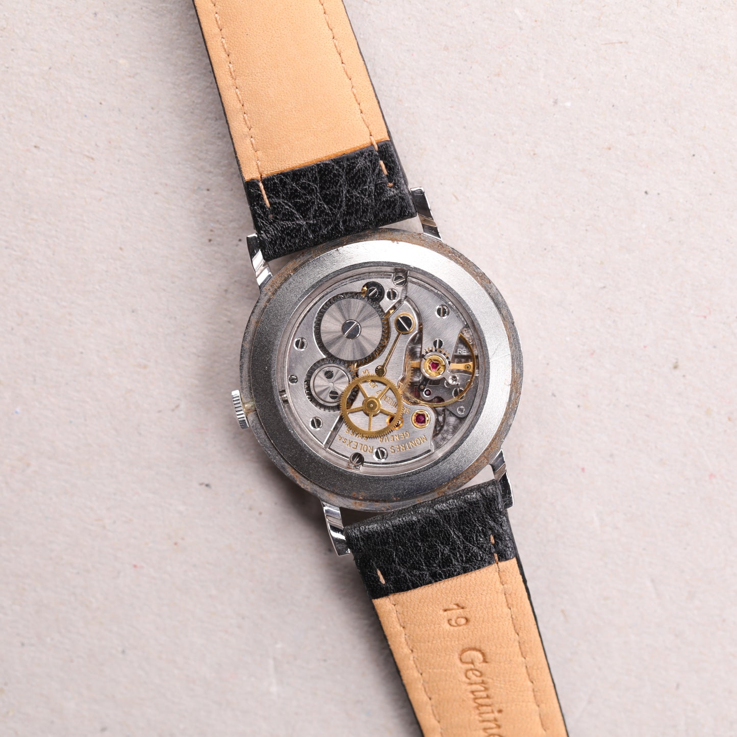 Rolex Precision 9829 | 34 mm | 1972 | Cadran argent | Acier