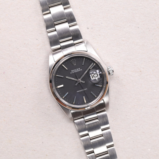 Rolex 6694 | 34 mm | 1973 | Cadran noir | Acier