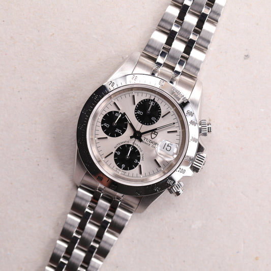 Tudor Prince 79280 | 40 mm | 2002 | Cadran argent | Acier