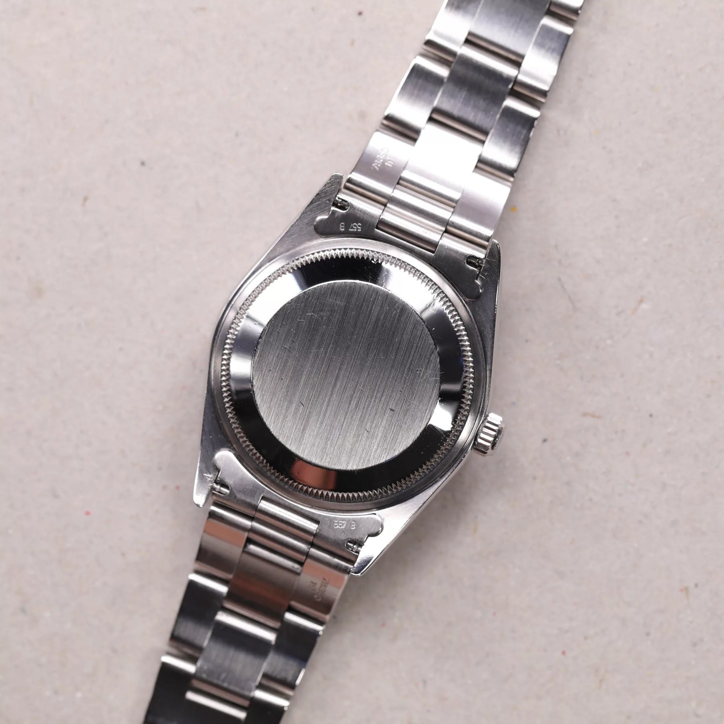 Rolex 15210 | 34 mm | 1995 | Cadran bleu | Écrin Rolex | Acier