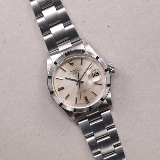 Rolex 1501 | 34 mm | 1972 | Cadran argent | Acier