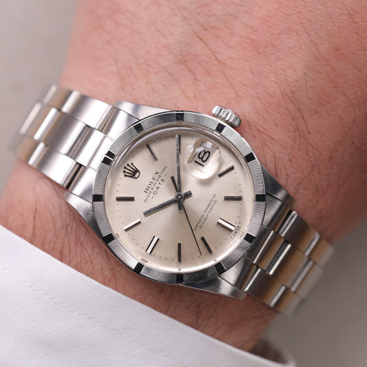 Rolex 1501 | 34 mm | 1972 | Cadran argent | Acier