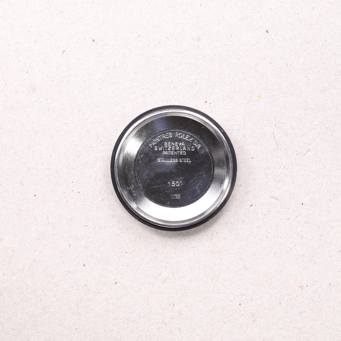 Rolex 1501 | 34 mm | 1972 | Cadran argent | Acier