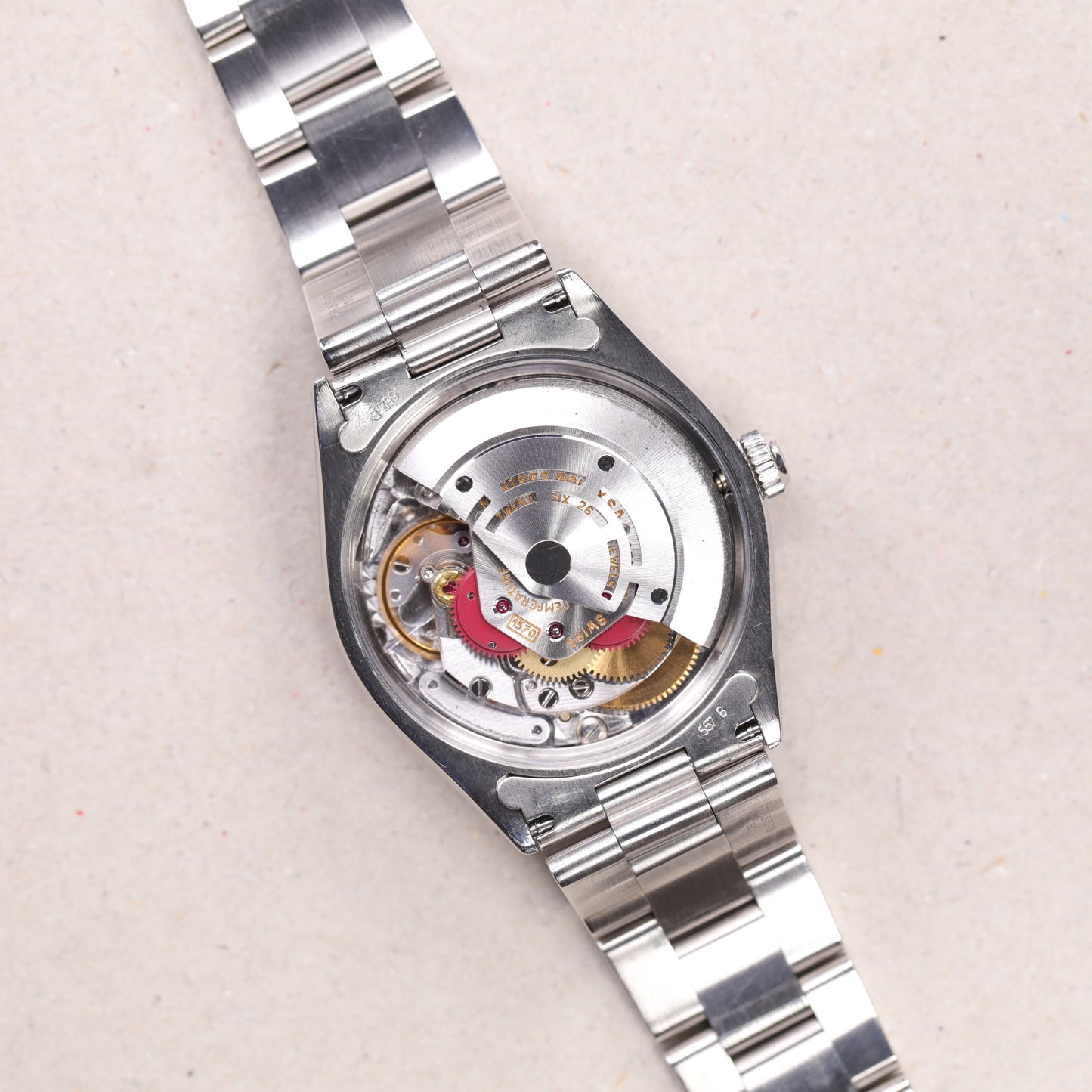 Rolex 1002 | 34 mm | 1986 | Cadran argent | Acier