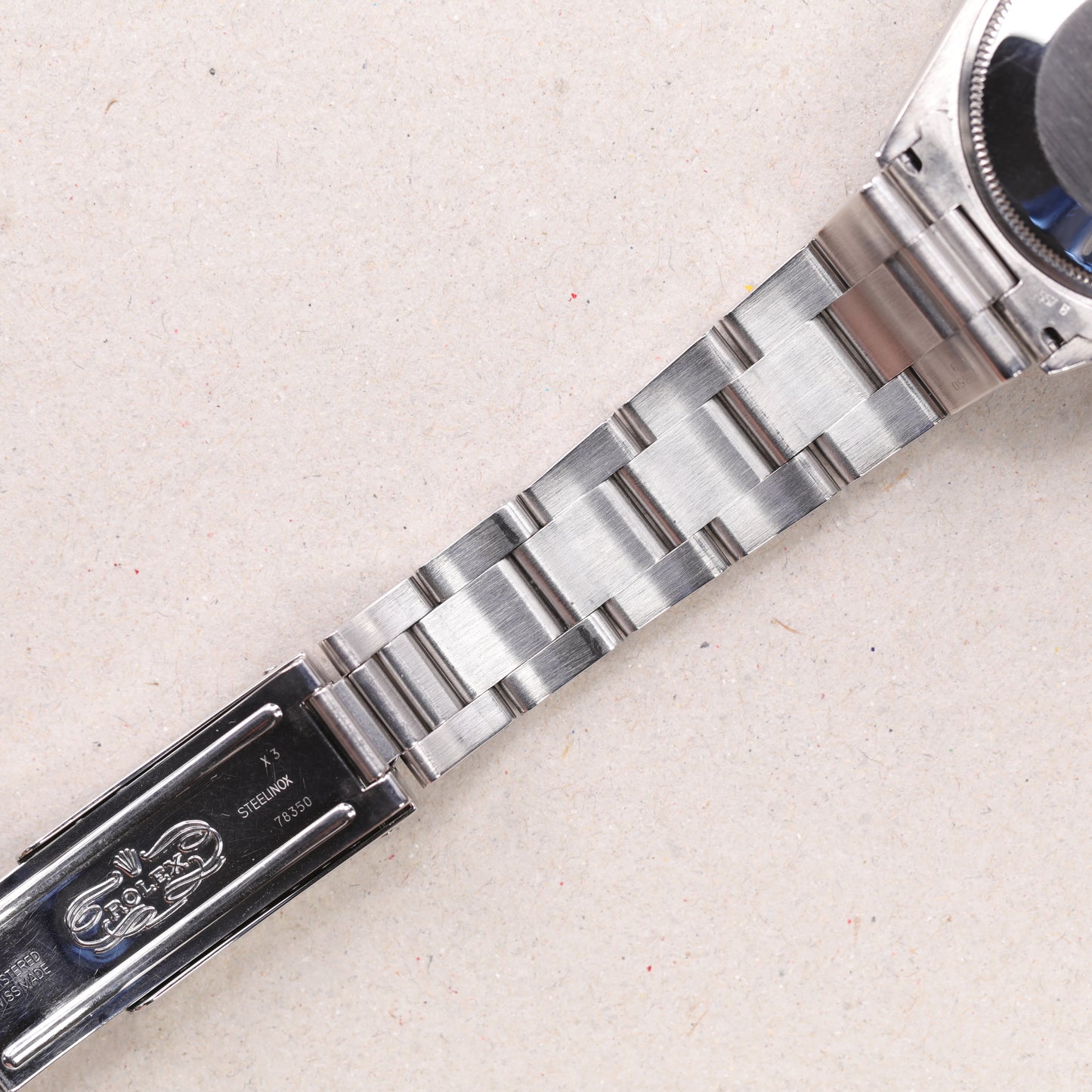 Rolex 1002 | 34 mm | 1986 | Cadran argent | Acier