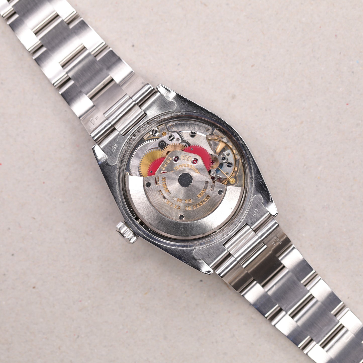 Rolex 1501 | 34 mm | 1964 | Cadran noir | Acier