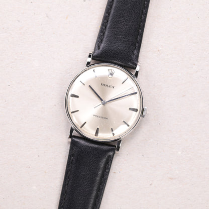 Rolex Precision 9829 | 34 mm | 1967 | Cadran argent | Acier