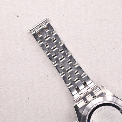 Tudor Prince Date  79260P | 40 mm | 2000 | Cadran noir | Boite, Papiers & Accessoires | Acier