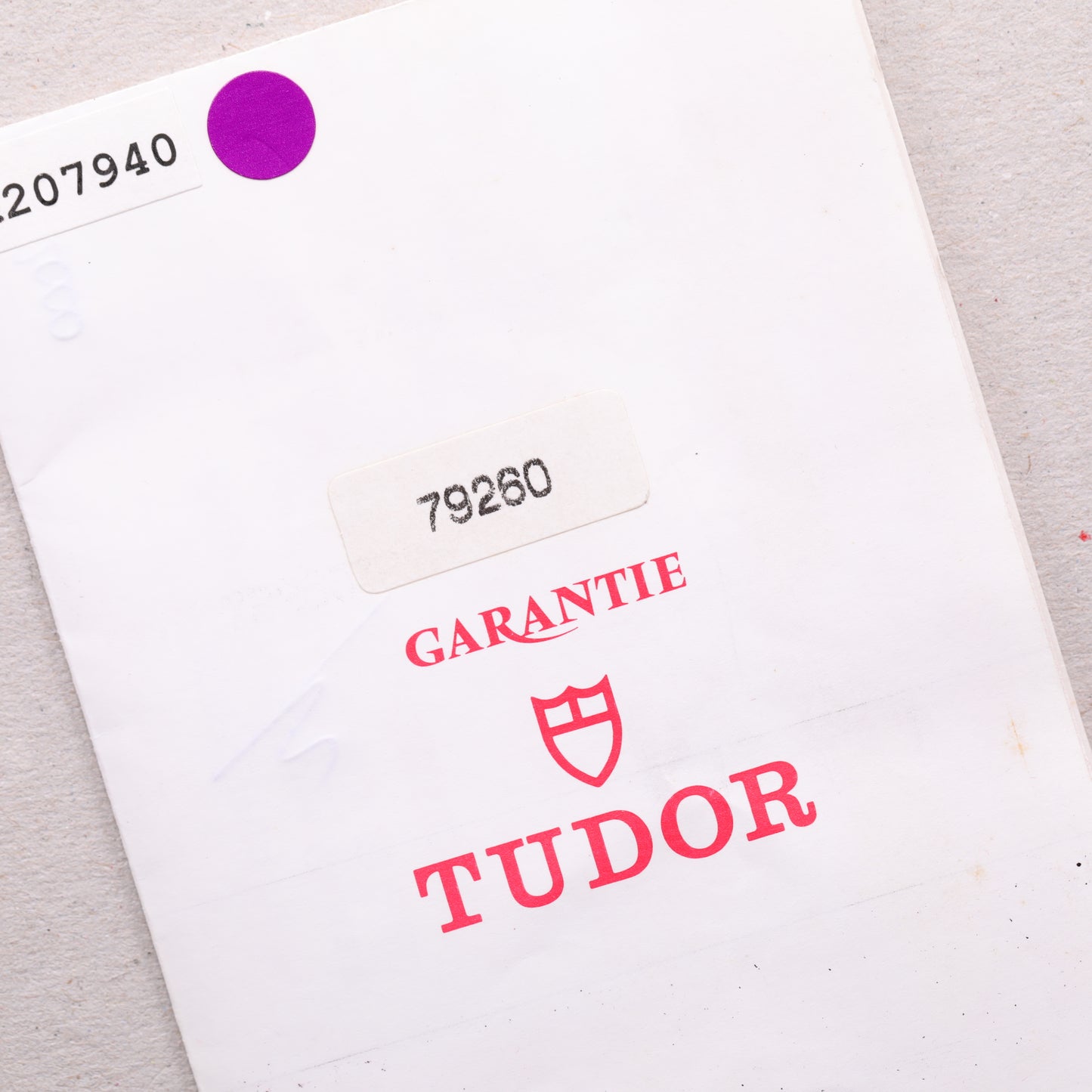 Tudor Prince Date  79260P | 40 mm | 2000 | Cadran noir | Boite, Papiers & Accessoires | Acier