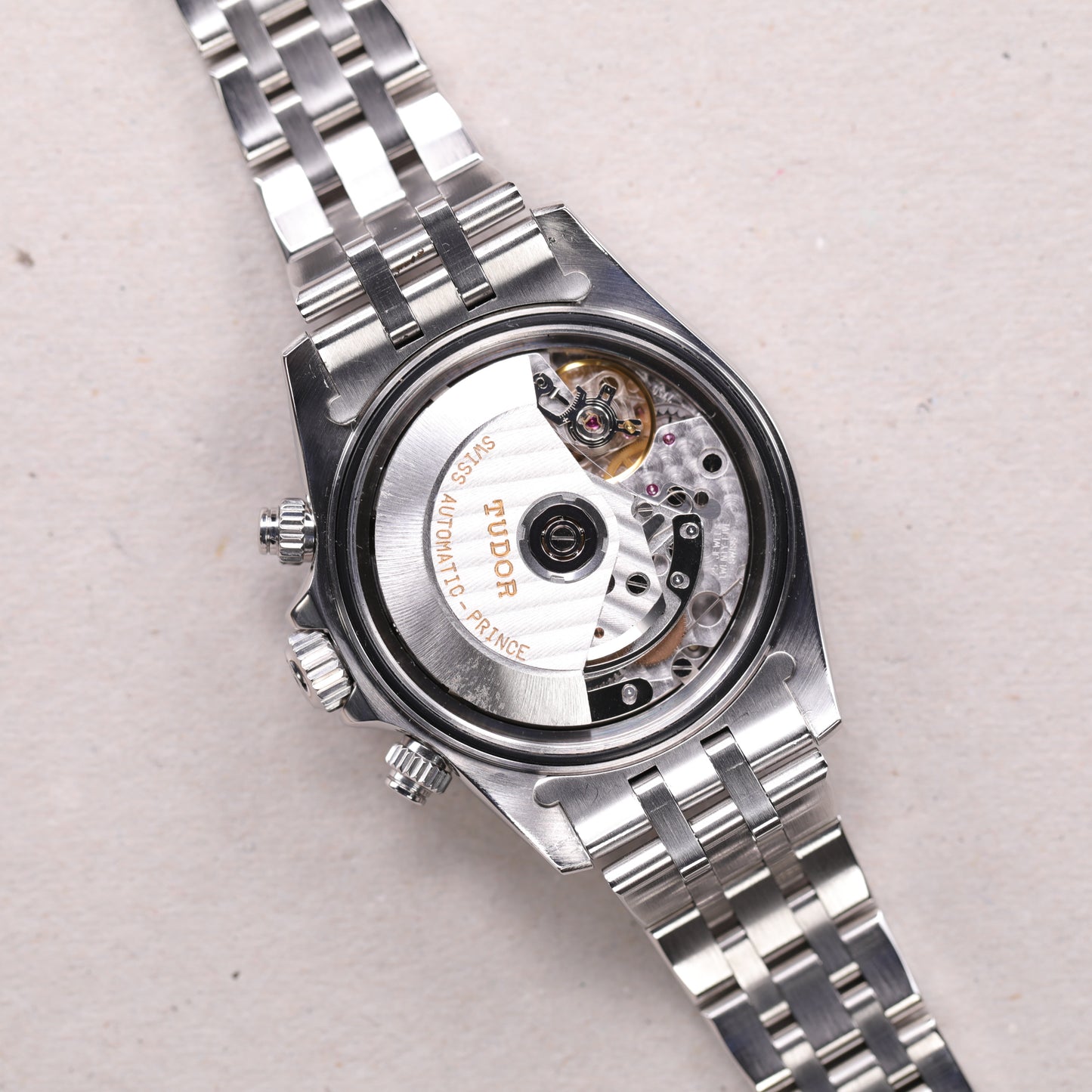 Tudor Prince Date  79260P | 40 mm | 2000 | Cadran noir | Boite, Papiers & Accessoires | Acier