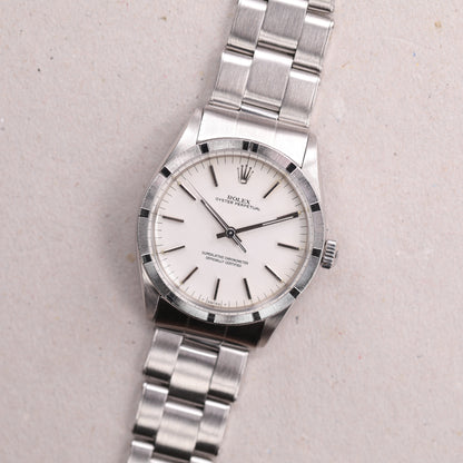 Rolex 1007 | 34 mm | 1968 | Cadran argent | Acier