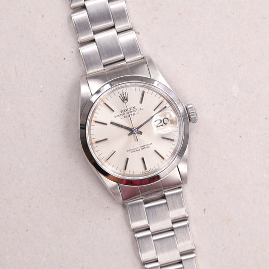 Rolex 1500 | 34 mm | 1971 | Cadran argent | Acier