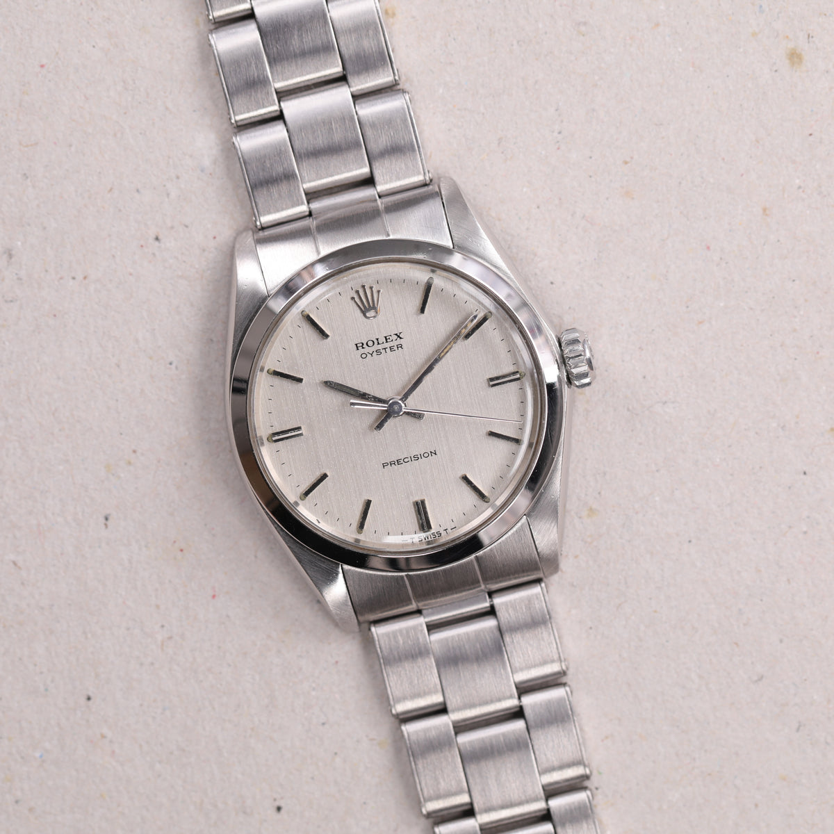 Rolex 6426 | 34 mm | 1967 | Cadran argent | Acier