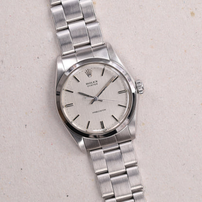 Rolex 6426 | 34 mm | 1967 | Cadran argent | Acier