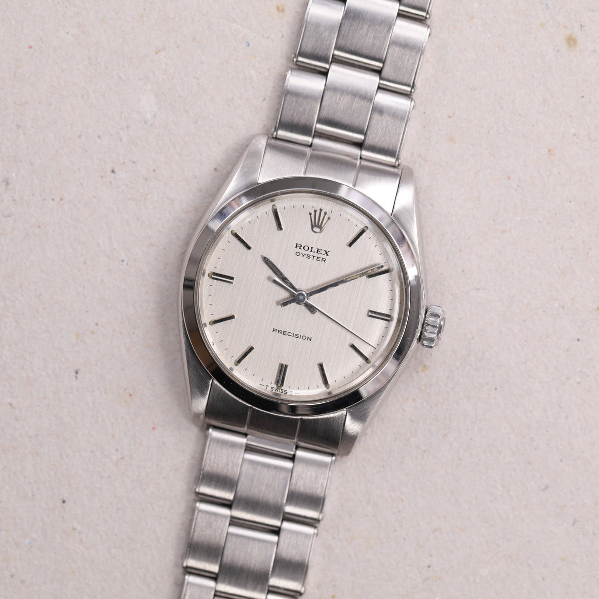Rolex 6426 | 34 mm | 1967 | Cadran argent | Acier