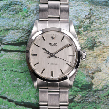 Rolex 6426 | 34 mm | 1967 | Cadran argent | Acier