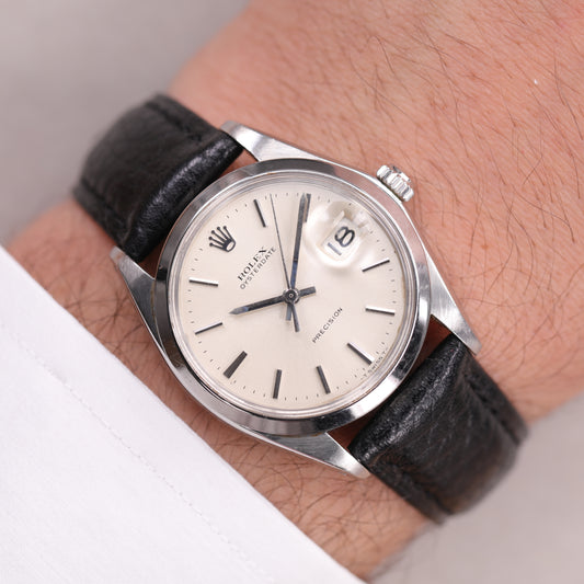 Rolex 6694 | 34mm | 1970 | Cadran argent No Lume | Acier