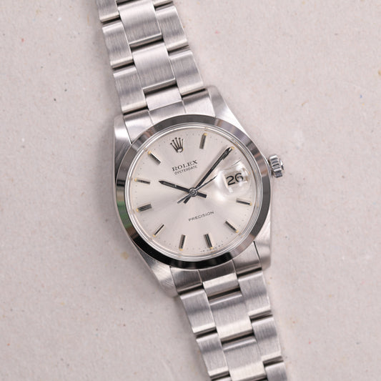Rolex 6694 | 34 mm | 1982 | Cadran argent | Acier