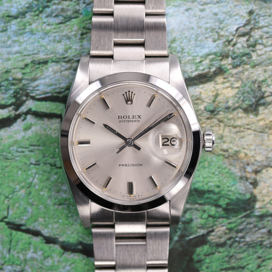 Rolex 6694 | 34 mm | 1982 | Cadran argent | Acier