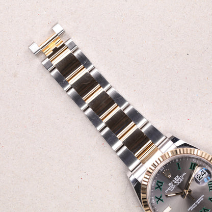 Rolex 126233  | 36 mm | 2023 | Cadran Wimbledon | Boite & Papiers | Acier