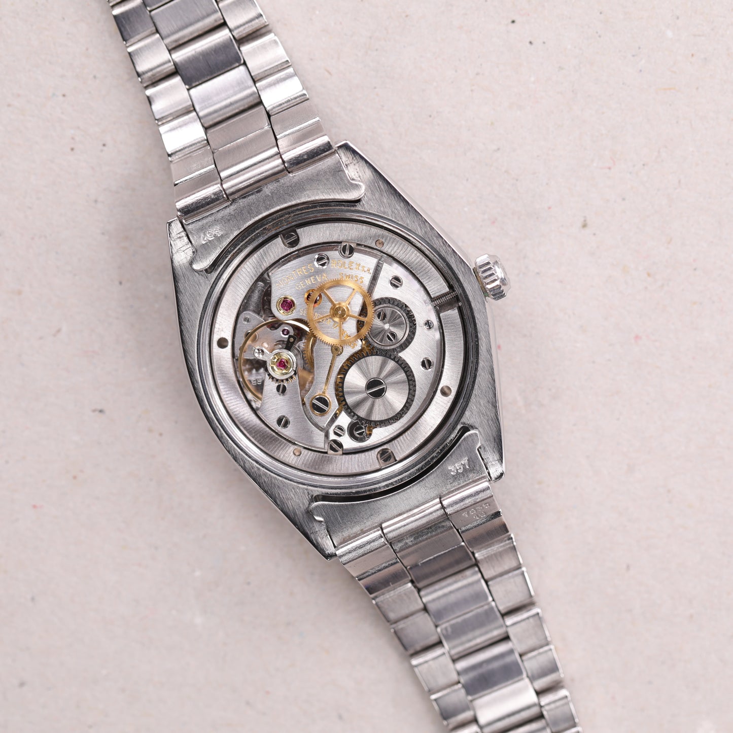 Rolex 6694 | 34 mm | 1970 | Cadran argent No Lume | Acier